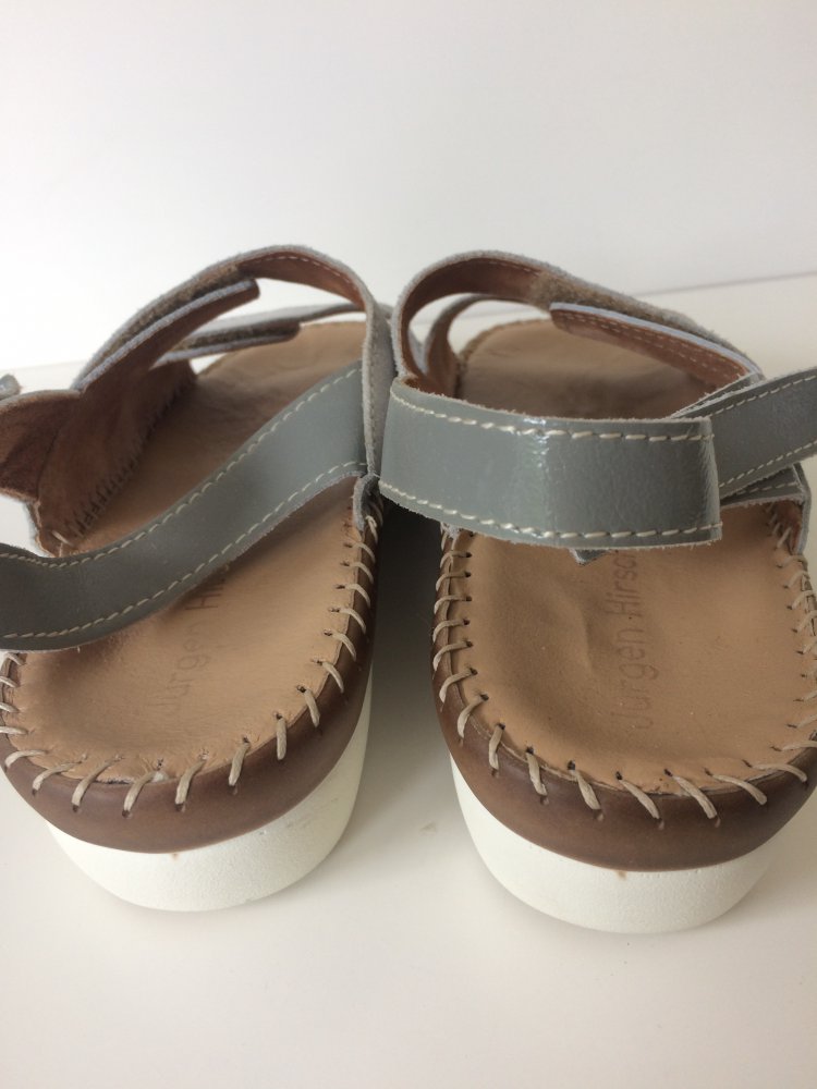 JÜRGEN HIRSCH DAMEN LEDER SANDALEN GR. 39