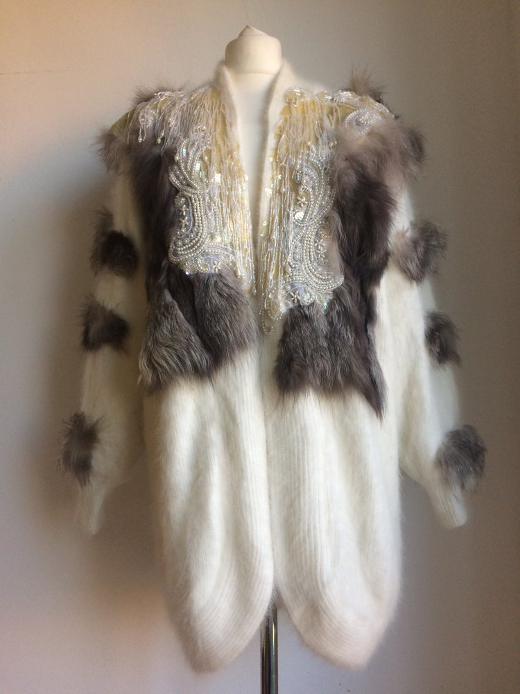 EXTRAVAGANTE DAMEN STRICKJACKE CARDIGAN OVERSIZE 