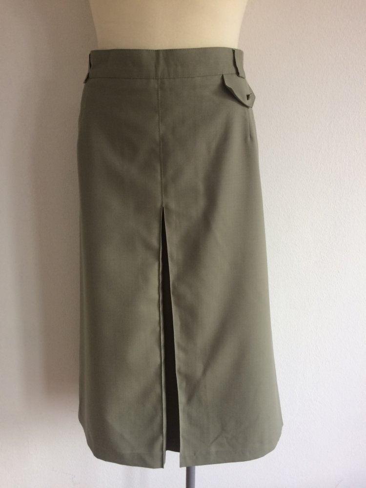 LADY JOY KHAKI  MIDIROCK GR. 48