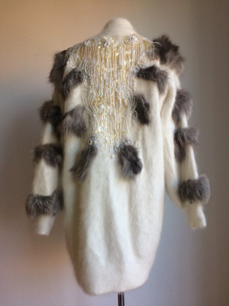 EXTRAVAGANTE DAMEN STRICKJACKE CARDIGAN OVERSIZE 