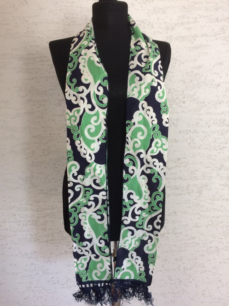 EXKLUSIVER VINTAGE SCHAL TUCH HALSTUCH HAARTUCH 
