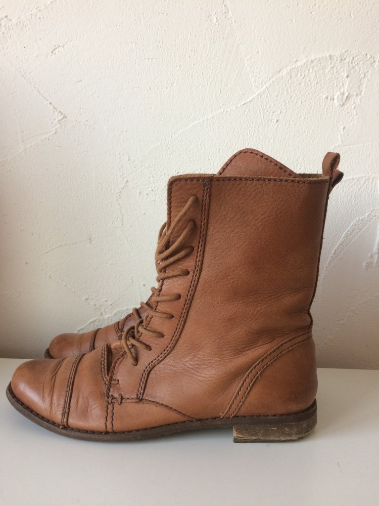 PULL and BEAR DAMEN STIEFELETTEN SCHNÜRSCHUHE GR. 40