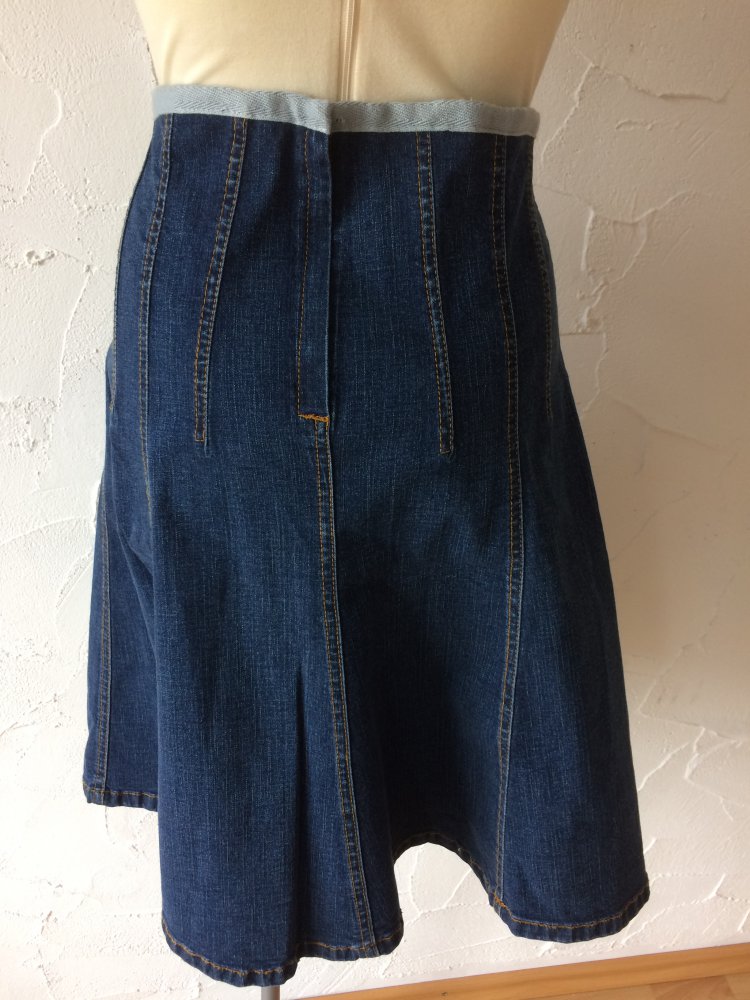 „JAKE *S“ MIDIROCK JEANSROCK GR. 38