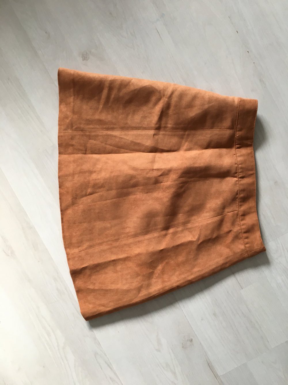 Rock Minirock braun knöpfe S/36 H&M