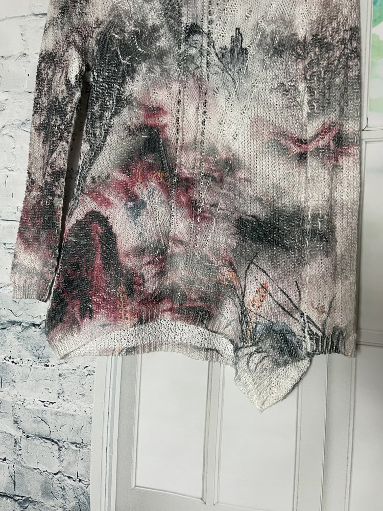 Leichter Frühjahrs strick Pullover 