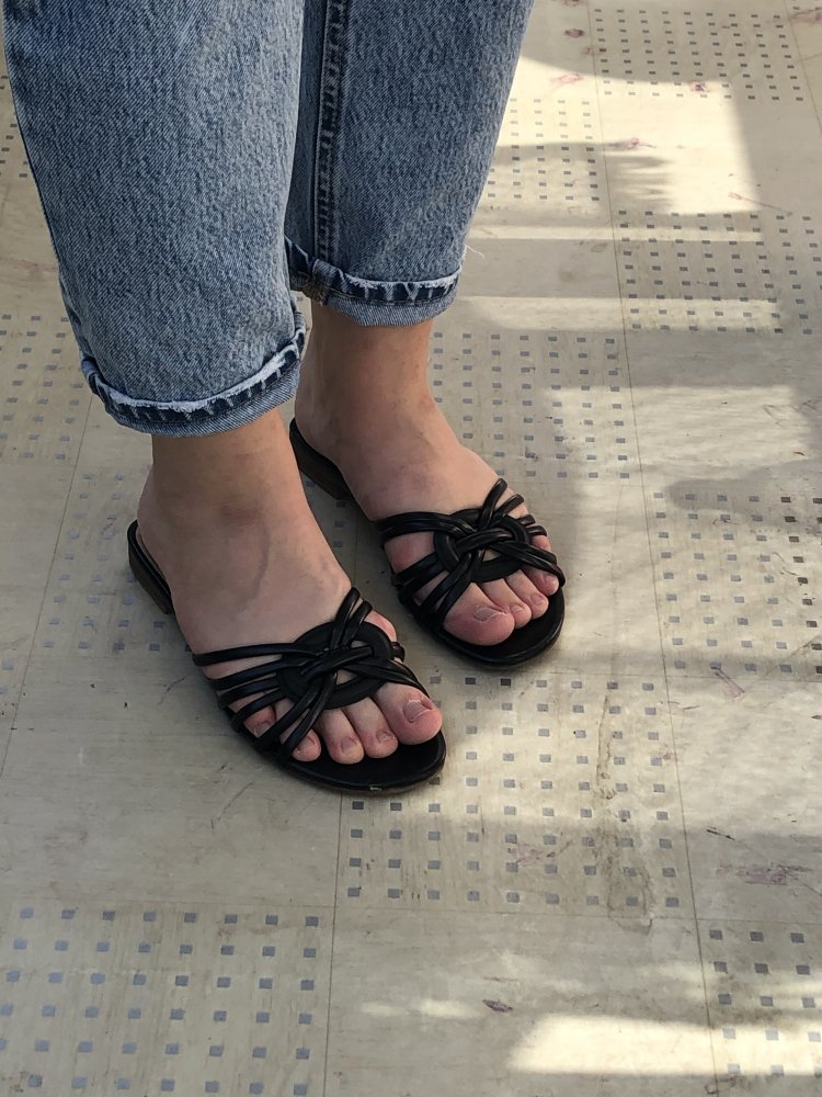 Latschen Pantoletten slipper lederslipper blogger