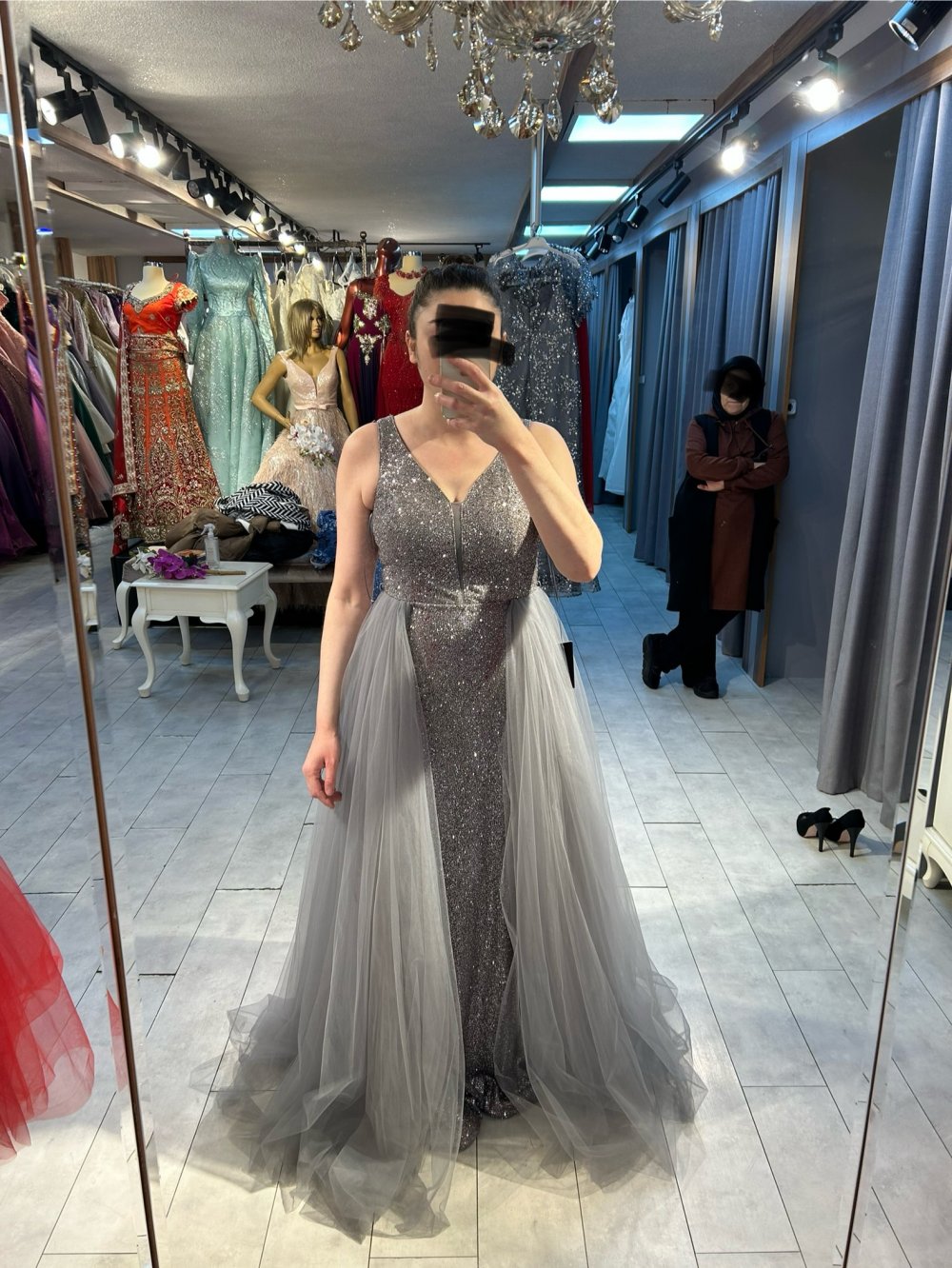 Abendkleid Ballkleid pailettenkleid brautjungfernkleid hochzeitskleid blogger 