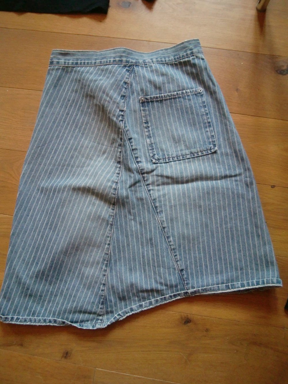 vintage Jeansrock (boho hippie festival rockig)