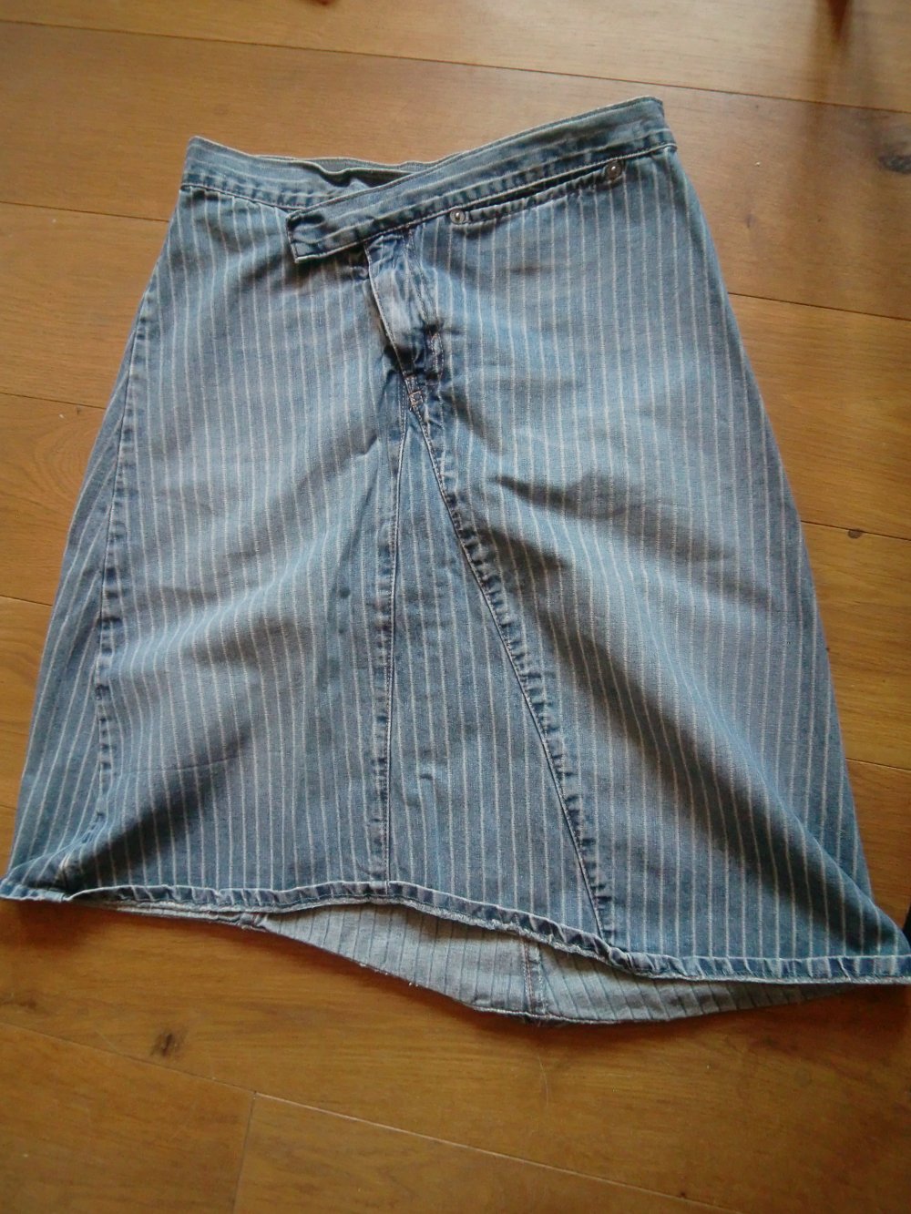 vintage Jeansrock (boho hippie festival rockig)