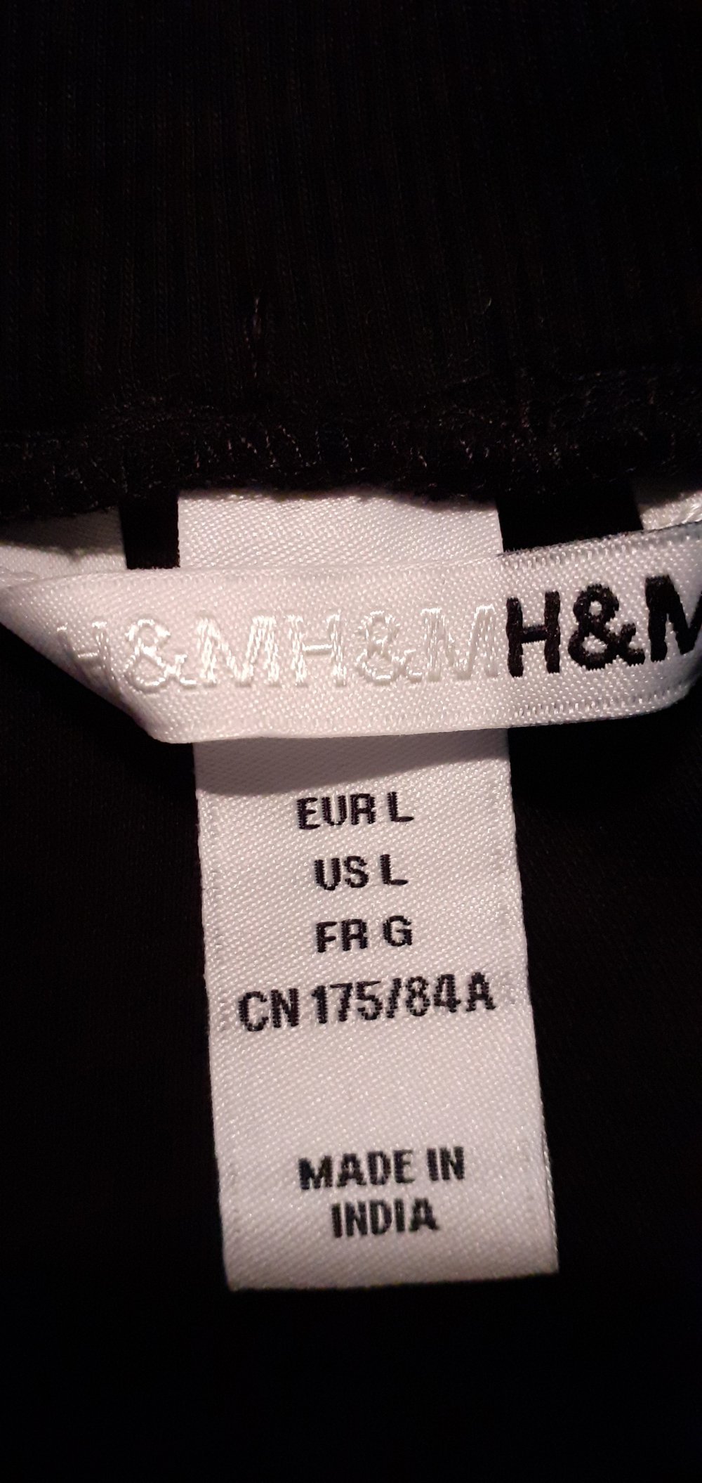 H&M Kurze Hose Shorts Baumwolle schwarz Gr. L 44 neu ungetragener Zustand 