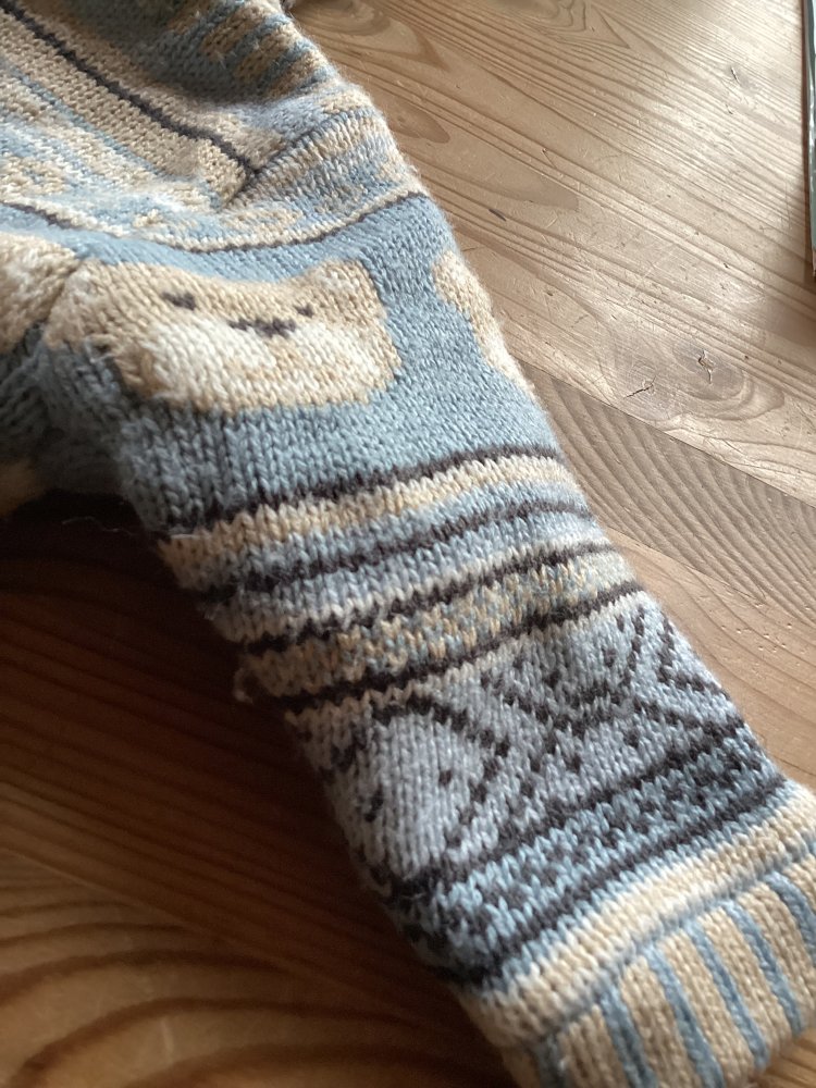 warne,kuschlige Strickjacke gr.68 von Topolino