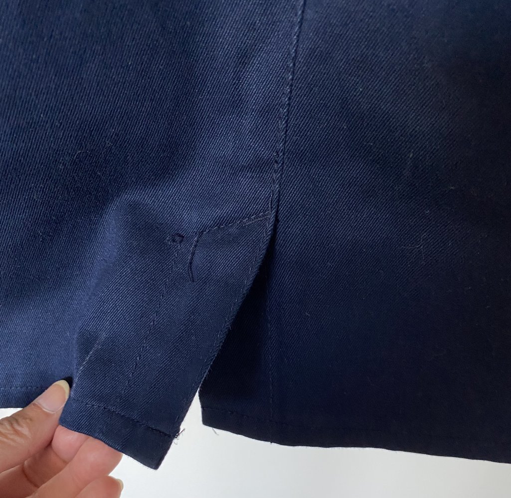 Esprit, Rock, 5 Pocket Style, dunkelblau, Gr. 38