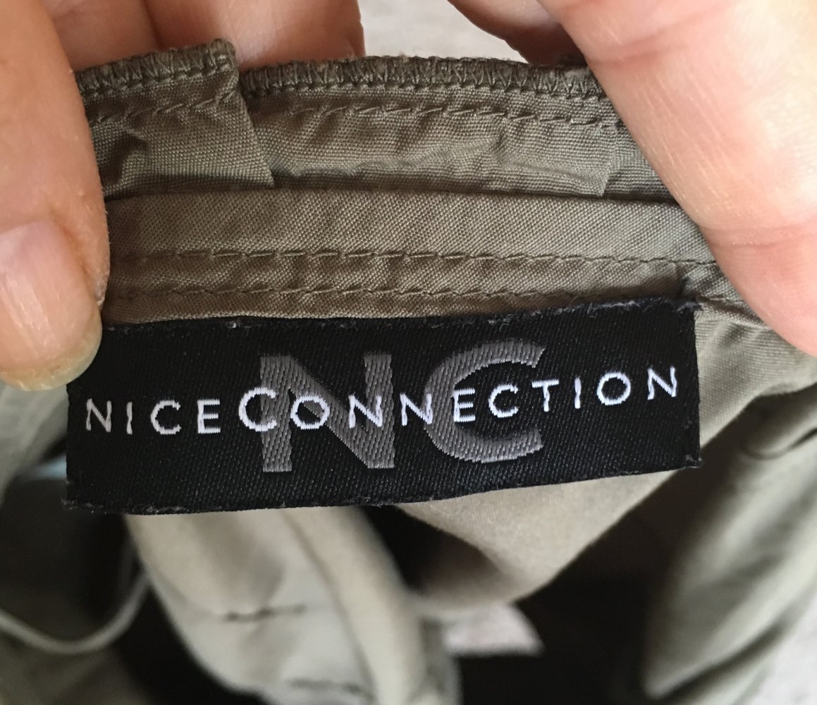 Nice Connection, Rock, Stufen/Bahnen, Khaki, Gr.42/44