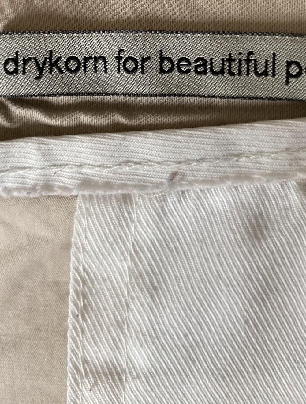 Drykorn, Hose, beige, Chino Style, Gr. 4/40/L