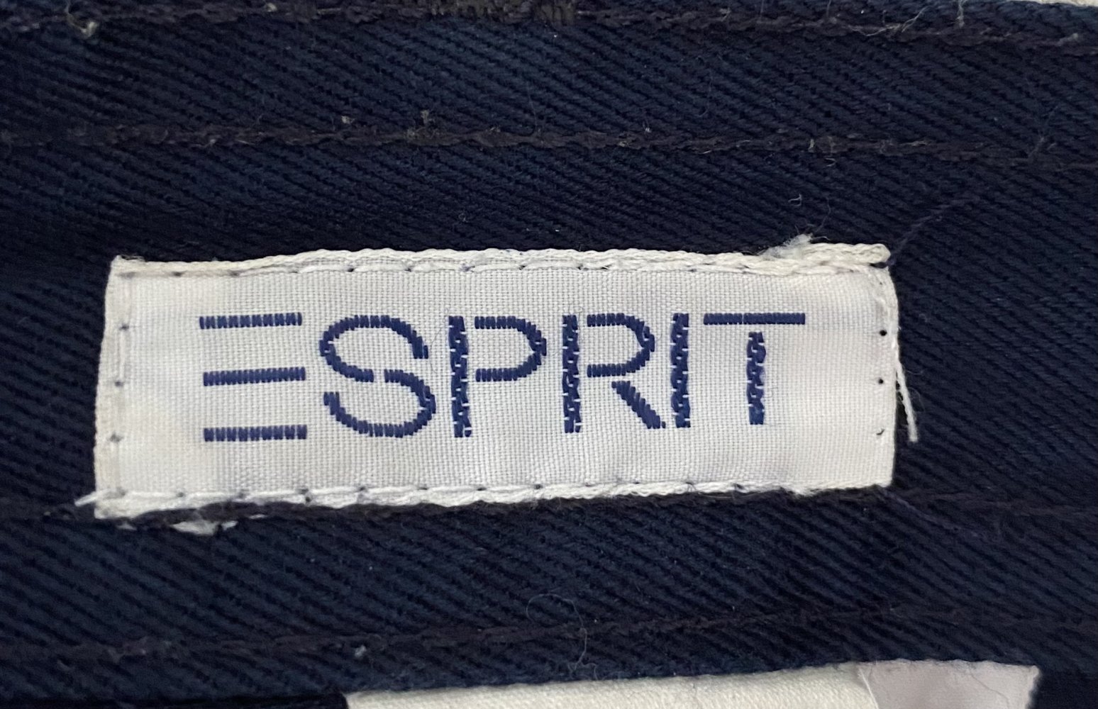 Esprit, Rock, 5 Pocket Style, dunkelblau, Gr. 38